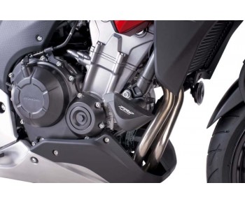 PRO FRAME SLIDERS FOR HONDA CB400X/F/ CB500X/F 2013-2023 - BLACK PRO FRAME SLIDERS FOR HONDA CB400X/F/ CB500X/F 2013-2023 - BLACK